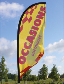 Voile pour Drapeau de vitre rotatif "Occasion"