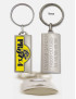 Porte-clés Totem recto/verso bombés à personnaliser Porte-clés Totem recto/verso bombés à personnaliser