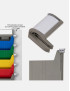 Porte-étiquette Compact pour planning atelier modulable Porte-étiquette Compact pour planning atelier modulable