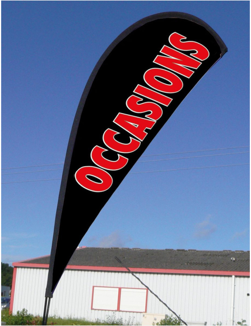 Voile pour Drapeau de vitre Occasions