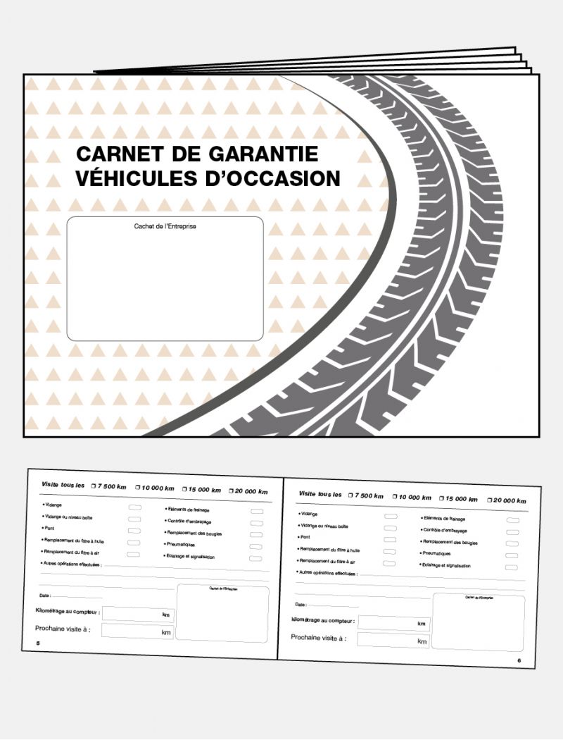 Carnet de garantie VO