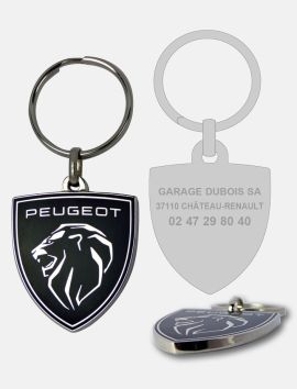Porte-clés Peugeot "Bouclier"