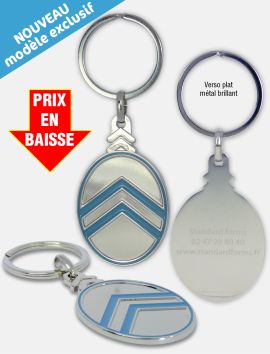 Porte-clés Citroën "1919" Emaillé