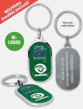 Porte-clés Capsule Bi-Logos “Spécial garages indépendants”