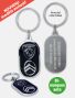 Porte-clés Capsule Bi-marques automobiles