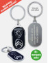 Porte-clés Capsule Bi-marques automobiles Porte-clés Capsule Bi-marques automobiles