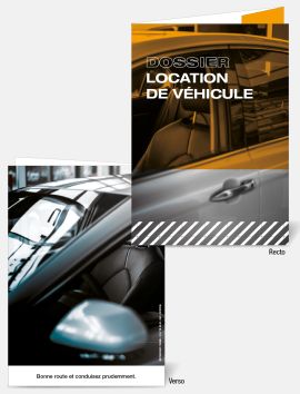 Chemise commerciale A5 "Location"