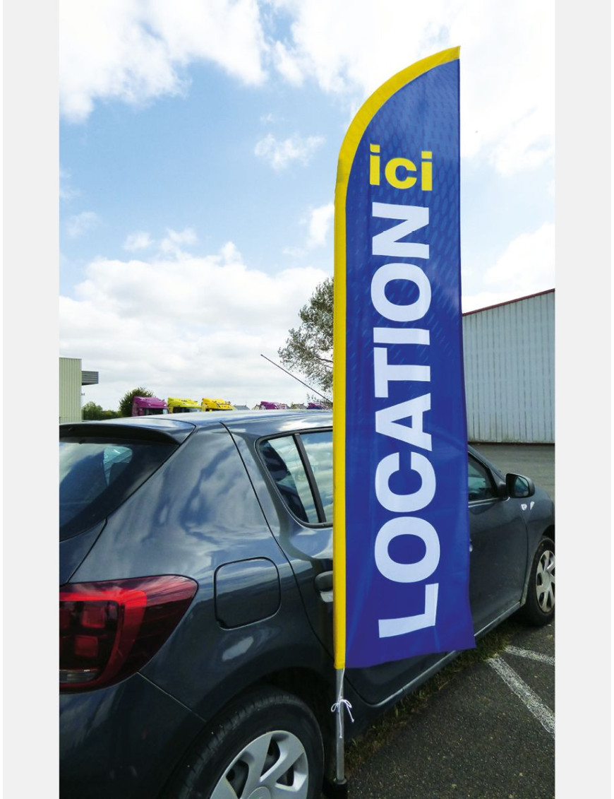 Voile "Location" Beach Line