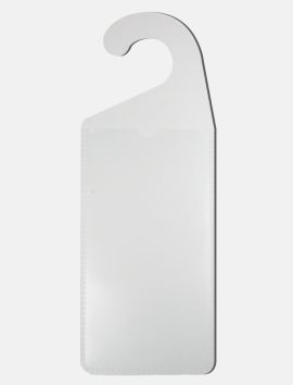 Porte-affichette cintre cravate