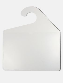 Porte-affichette cintre A5 paysage