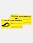 Etiquette courroie de distribution