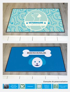 Tapis d'entrée à personnaliser