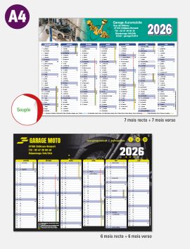 Calendrier bancaire souple