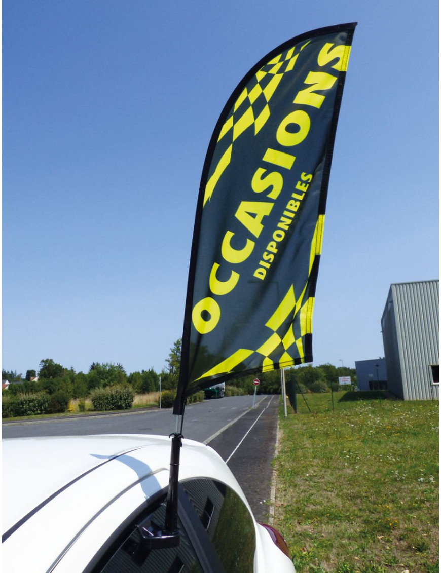 Kit drapeau de vitre rotatif Beach Occasion