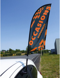 Kit drapeau de vitre rotatif Beach Occasion