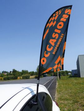 Kit drapeau de vitre rotatif Beach Occasion
