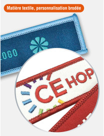 Porte-clés Olympia brodé