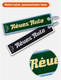 Porte-clés Olympia tissé