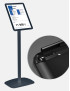 Porte message Cadro-Clic® A4 noir