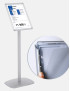 Porte message Cadro-Clic® A4 argent