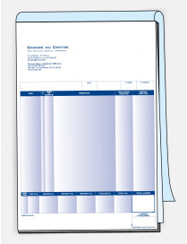 Liasse A5 sur mesure en carnet