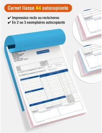 Carnet Liasse A4 sur mesure