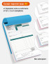 Carnet imprimé Laser A4 sur mesure
