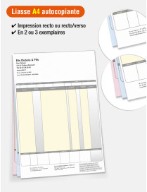 Liasse A4 sur mesure