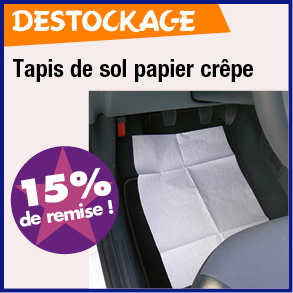 Tapis de sol auto en promotion
