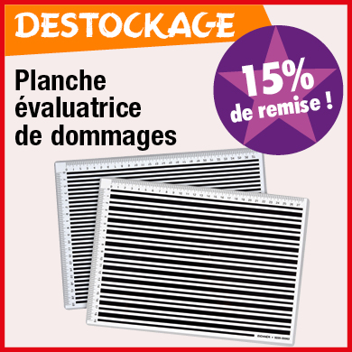 Planches évaluatrices en promotion