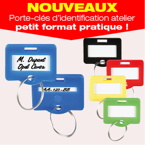 Porte-clés d'identification atelier